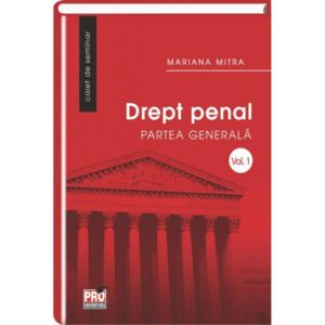 Drept penal. Partea generala. Vol.1