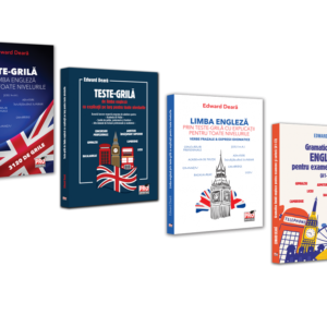 Pachet complet - Limba engleza -Academia de Poliție, teorie și teste-grila de limba engleza